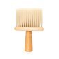 Nekborstel voor kappers van hout voor professioneel gebruik in kapsalon en barbershop voor een verzorgde werkplek Nekborstel voor kappers van hout voor professioneel gebruik in kapsalon en barbershop voor een verzorgde werkplek