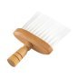 Nekborstel voor kappers Puck wit voor kapsalon en barbershop, professioneel hulpmiddel voor een verzorgde werkplek
