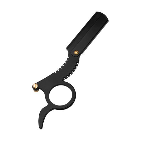 Barberscheermes zwart I59 voor professioneel scheren en contouren in kapsalon of barbershop met verwisselbare mesjes voor salon