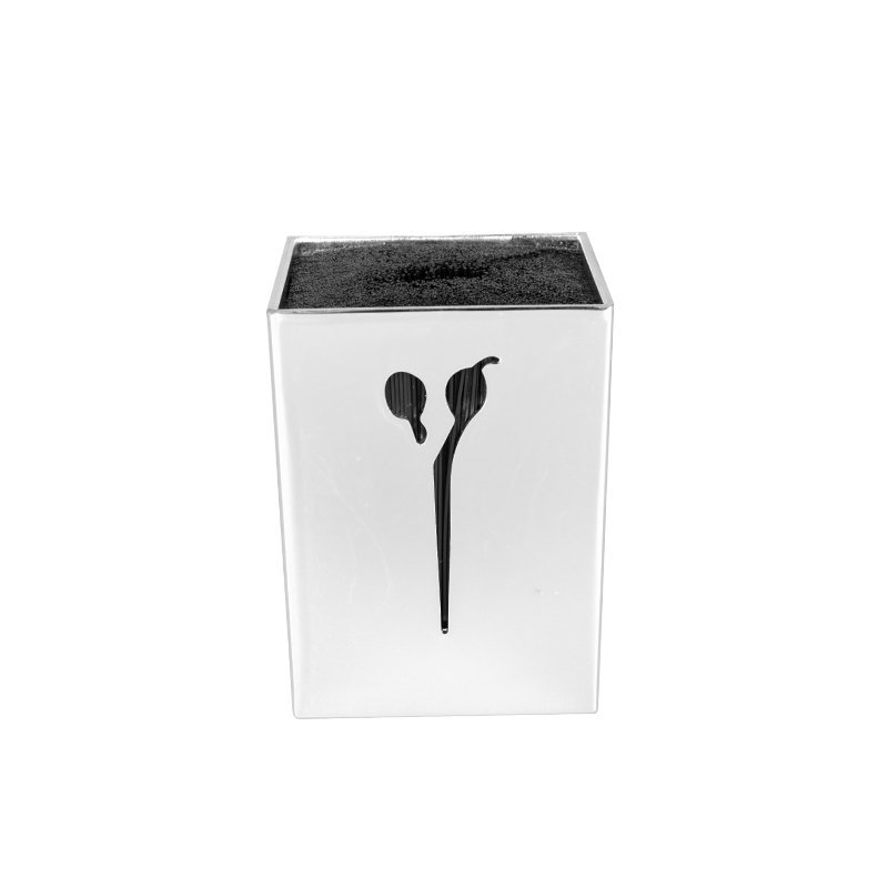 Schaarhouder zilver voor kapsalon en behandelruimte voor overzichtelijke werkplek en vlotte dagelijkse salonworkflow
