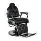 Professionele barberstoel Gabbiano Pietro zwart voor gebruik in kapsalon en barbershop, knippen, styling en klantservice Professionele barberstoel Gabbiano Pietro zwart voor gebruik in kapsalon en barbershop, knippen, styling en klantservice