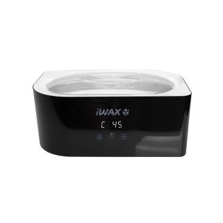 Paraffineverwarmer iWAX 4000 ml 200 W zwart voor professionele hand-, voet- en lichaamsbehandelingen in de beautysalon