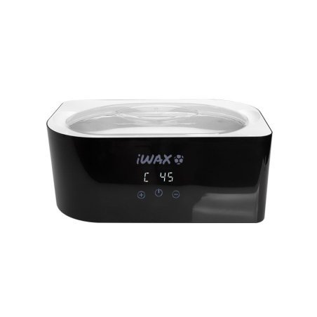 Paraffineverwarmer iWAX 4000 ml 200 W zwart voor professionele hand-, voet- en lichaamsbehandelingen in de beautysalon