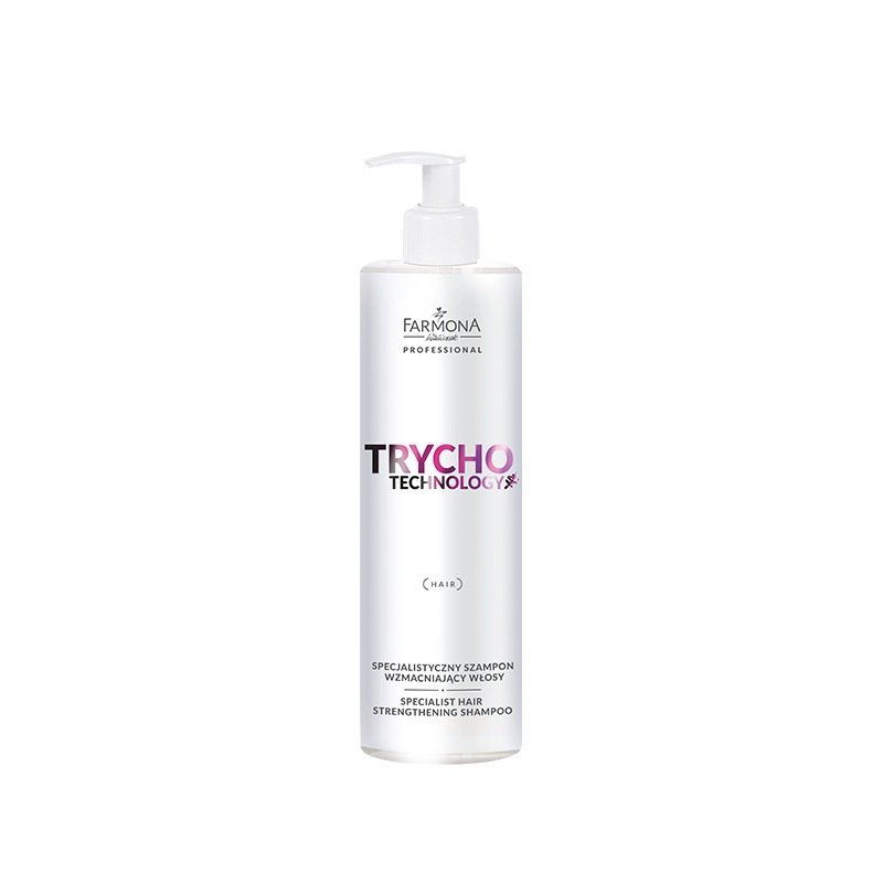 Versterkende haarshampoo Farmona Trycho Technology 250 ml voor professionele haarverzorging en sterker haar in de salon