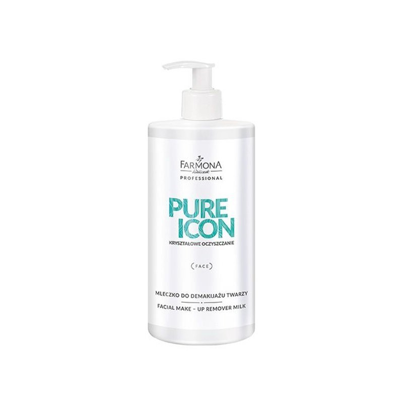 Reinigingsmelk Farmona Pure Icon 500 ml voor professionele gezichtsverzorging en comfortabel reinigen in salon en retail