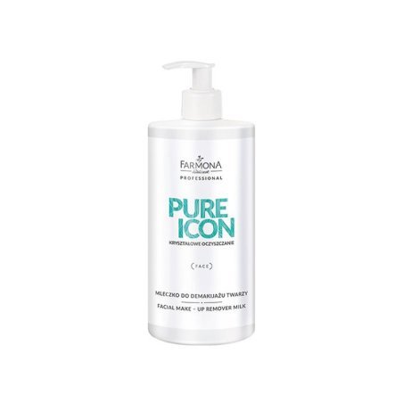 Reinigingsmelk Farmona Pure Icon 500 ml voor professionele gezichtsverzorging en comfortabel reinigen in salon en retail