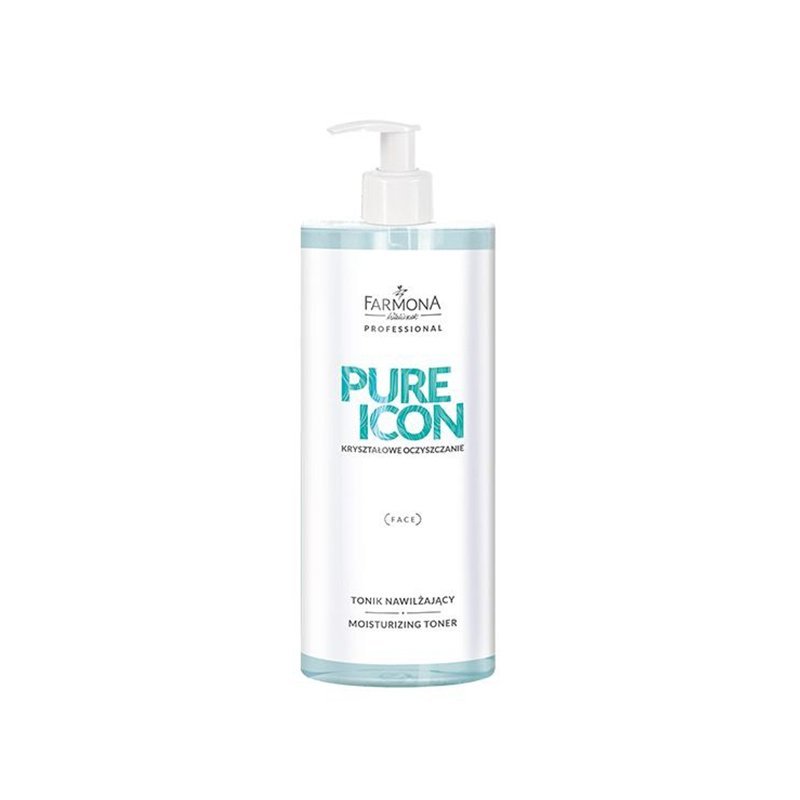 Hydraterende tonic Farmona Pure Icon 500 ml voor professionele huid- en lichaamsverzorging in salon en beautyretail