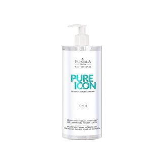 Micellaire make-upremovergel Farmona Pure Icon 500 ml voor gezicht en ogen voor professionele verzorging