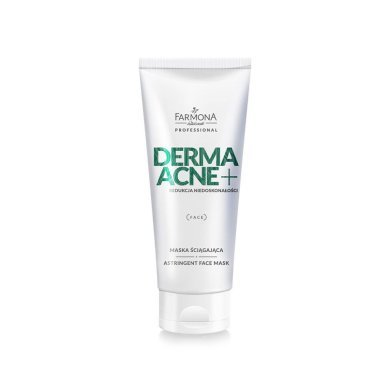 Adstringerend masker Farmona Derma Acne+ 200 ml voor professionele huidverzorging en beautybehandelingen in de salon