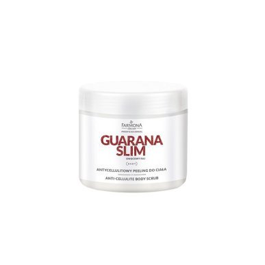 Anticellulitis-bodyscrub Farmona Guarana Slim 600 g voor professionele lichaamsverzorging en salongebruik in de schoonheidssalon