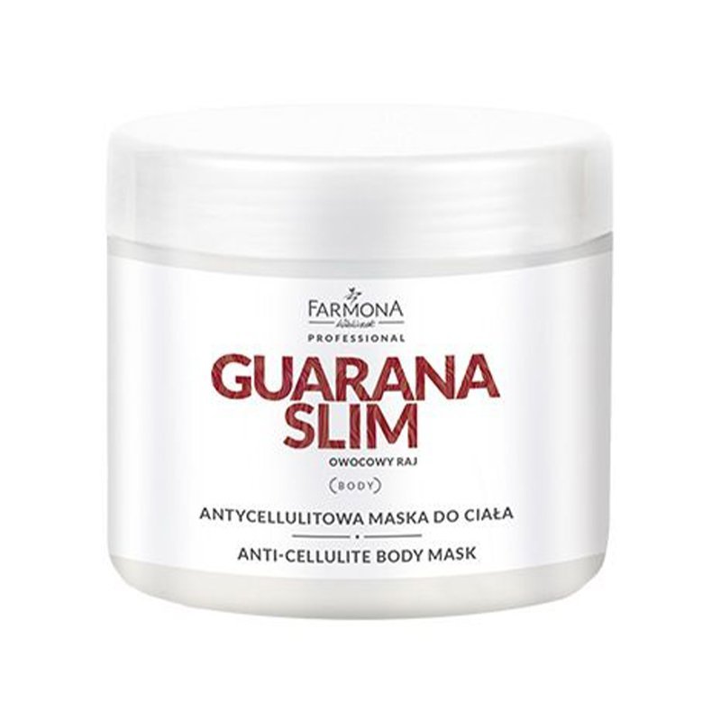 Anticellulitis-bodymasker Farmona Guarana Slim 500 ml voor professionele lichaamsverzorging in de schoonheidssalon