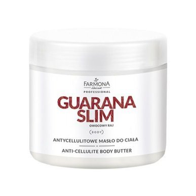 Anticellulitis-bodybutter Farmona Guarana Slim 500 ml voor professionele lichaamsverzorging in salon en beautyshop