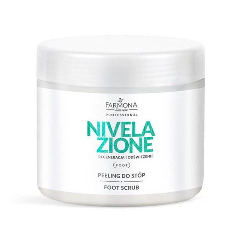 Voetpeeling Farmona Nivelazione 500 ml voor professionele voetverzorging in de salon en beautyretail, met comfortabele