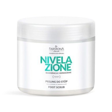 Voetpeeling Farmona Nivelazione 500 ml voor professionele voetverzorging in de salon en beautyretail, met comfortabele