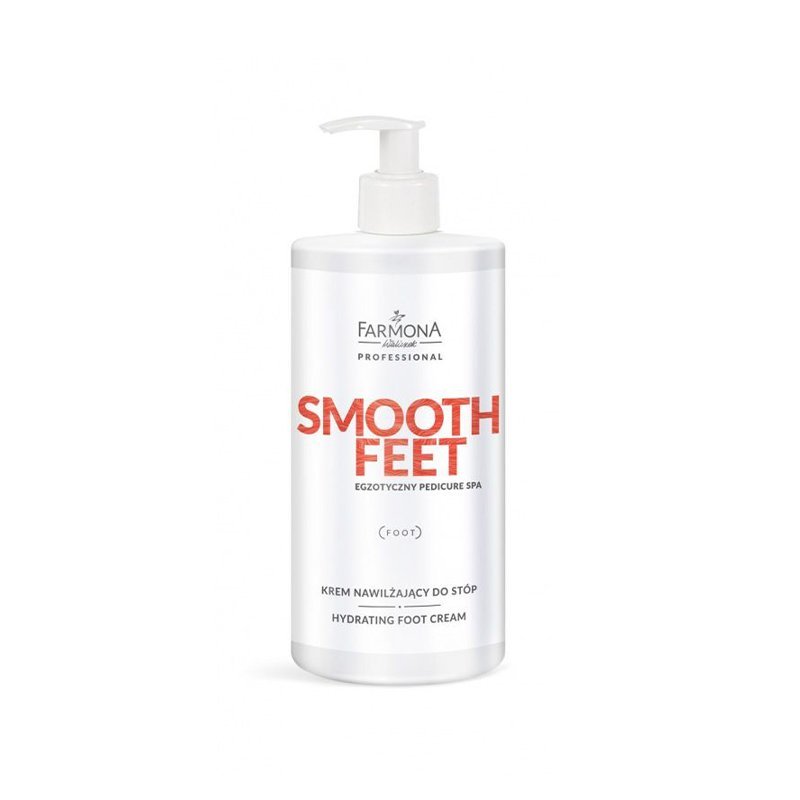 Hydraterende voetcrème Farmona Smooth Feet 500 ml voor professionele voetverzorging en beautybehandelingen in de salon