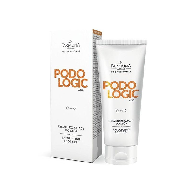Exfoliërende voetgel Farmona Podologic Acid 75 ml voor professionele voetverzorging en pedicurebehandelingen in de salon