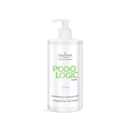Regenererende voetcrème Farmona Podologic Herbal 500 ml voor professionele voetverzorging en salonbehandelingen