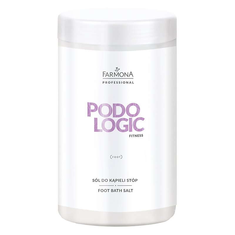 Antibacterieel voetbadzout met zilverionen Farmona Podologic Fitness 1400 g voor professionele voetverzorging in de salon