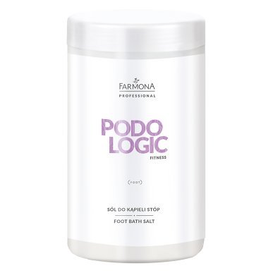 Antibacterieel voetbadzout met zilverionen Farmona Podologic Fitness 1400 g voor professionele voetverzorging in de salon