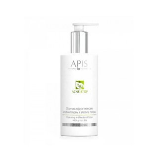 Reinigingsmelk Acne-Stop Apis Home Therapy 300 ml voor probleemhuid en professionele gezichtsverzorging in de salon