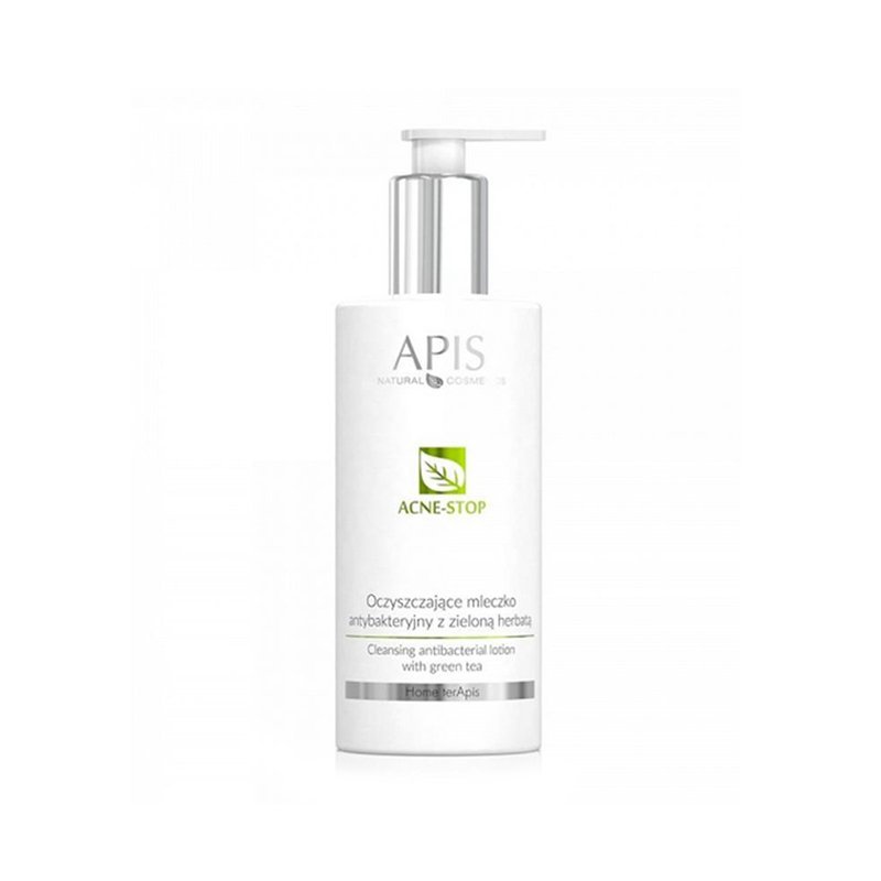 Reinigingsmelk Acne-Stop Apis Home Therapy 300 ml voor probleemhuid en professionele gezichtsverzorging in de salon Reinigingsmelk Acne-Stop Apis Home Therapy 300 ml voor probleemhuid en professionele gezichtsverzorging in de salon