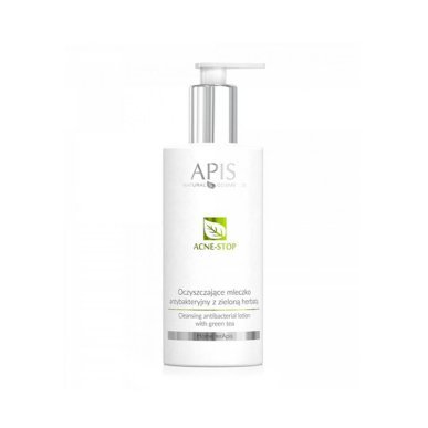 Reinigingsmelk Acne-Stop Apis Home Therapy 300 ml voor probleemhuid en professionele gezichtsverzorging in de salon