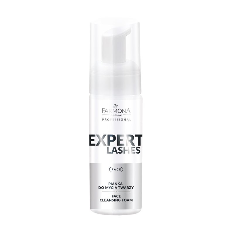 Reinigingsschuim voor het gezicht Farmona Expert Lashes 150 ml voor salon- en thuisverzorging met huidcomfort