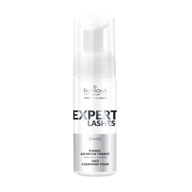 Reinigingsschuim voor het gezicht Farmona Expert Lashes 150 ml voor salon- en thuisverzorging met huidcomfort
