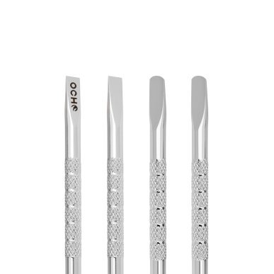 Nagelriemduwer Ocho Pro 103 voor manicure, pedicure en nagelstyling met penvorm, 12 cm, punten 17 mm