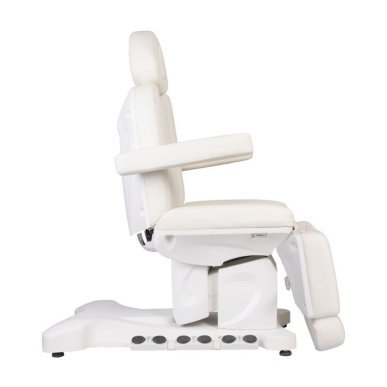 Elektrische behandelstoel Azzurro 708B Exclusive met 4 motoren en verwarming voor professionele salons en beautybehandelingen