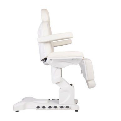 Elektrische behandelstoel Azzurro 708B Exclusive met 4 motoren en verwarming voor professionele salons en beautybehandelingen