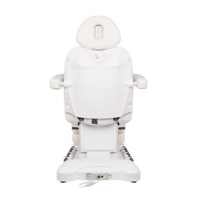 Elektrische behandelstoel Azzurro 708B Exclusive met 4 motoren en verwarming voor professionele salons en beautybehandelingen