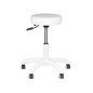 Cosmetic stool am-303-2 white