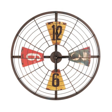 Decoratieve klok Fan voor saloninrichting en werkorganisatie met professionele uitstraling in salon en praktijk