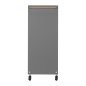 Kappers trolley Gabbiano Solo goud-grijs met laden en legplanken voor professionele organisatie en mobiel salonwerk Kappers trolley Gabbiano Solo goud-grijs met laden en legplanken voor professionele organisatie en mobiel salonwerk
