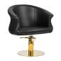 Hairdressing Chair Gabbiano Wersal gold black Hairdressing Chair Gabbiano Wersal gold black