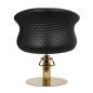 Hairdressing Chair Gabbiano Wersal gold black Hairdressing Chair Gabbiano Wersal gold black