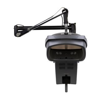 Hangende haarsauna Gabbiano 408D grijs met actieve ozon voor professioneel kapsalonwerk en haarbehandelingen