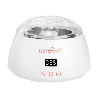 Waxverwarmer FHC-E2052 500 ml 100 W voor professioneel gebruik bij het verwarmen van wax in salon en thuis, witte uitvoering