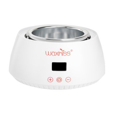 Waxverwarmer FHC-E2052 500 ml 100 W voor professioneel gebruik bij het verwarmen van wax in salon en thuis, witte uitvoering