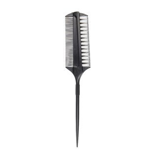 Verfkwast met kam D-04 voor professioneel kapperswerk, kleurapplicatie, comfortabel gebruik en nette salonwerkplek