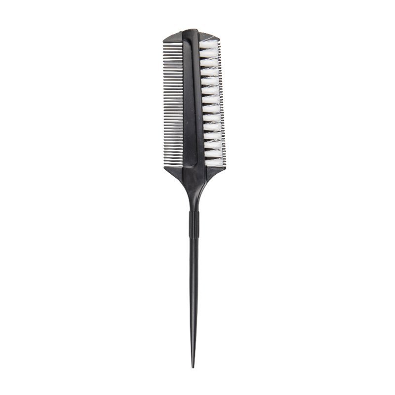 Verfkwast met kam D-04 voor professioneel kapperswerk, kleurapplicatie, comfortabel gebruik en nette salonwerkplek