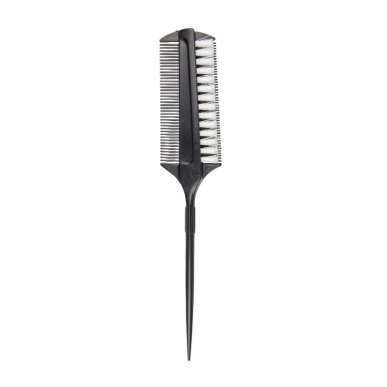 Verfkwast met kam D-04 voor professioneel kapperswerk, kleurapplicatie, comfortabel gebruik en nette salonwerkplek
