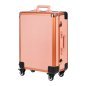 Mobiele beautycase met werkstation T-27 roségoud voor professioneel salonwerk en mobiele beautydiensten bij klanten
