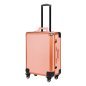 Mobiele beautycase met werkstation T-27 roségoud voor professioneel salonwerk en mobiele beautydiensten bij klanten