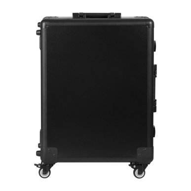 Mobiele beautycase met werkstation T-27 voor professioneel salonwerk, zwarte uitvoering voor vaste en mobiele beautydiensten