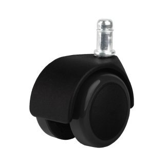 Wielen voor kruk 302/303/304 met drukmontage, set van 5 voor professionele salonservice en praktisch reserveonderhoud