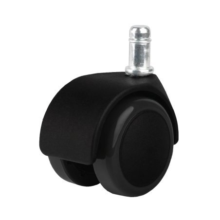 Wielen voor kruk 302/303/304 met drukmontage, set van 5 voor professionele salonservice en praktisch reserveonderhoud