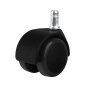 Wheels For Stool press fit ActiveShop 302/303/304 5 pcs