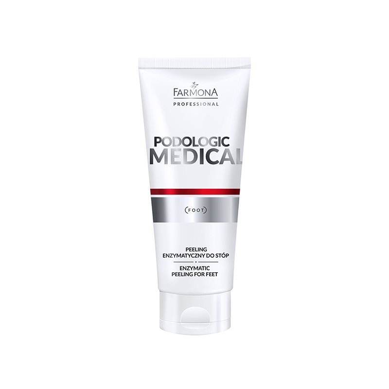Enzymatische voetpeeling Farmona Podologic Medical 200 ml voor pedicure, podologie en professionele voetverzorging